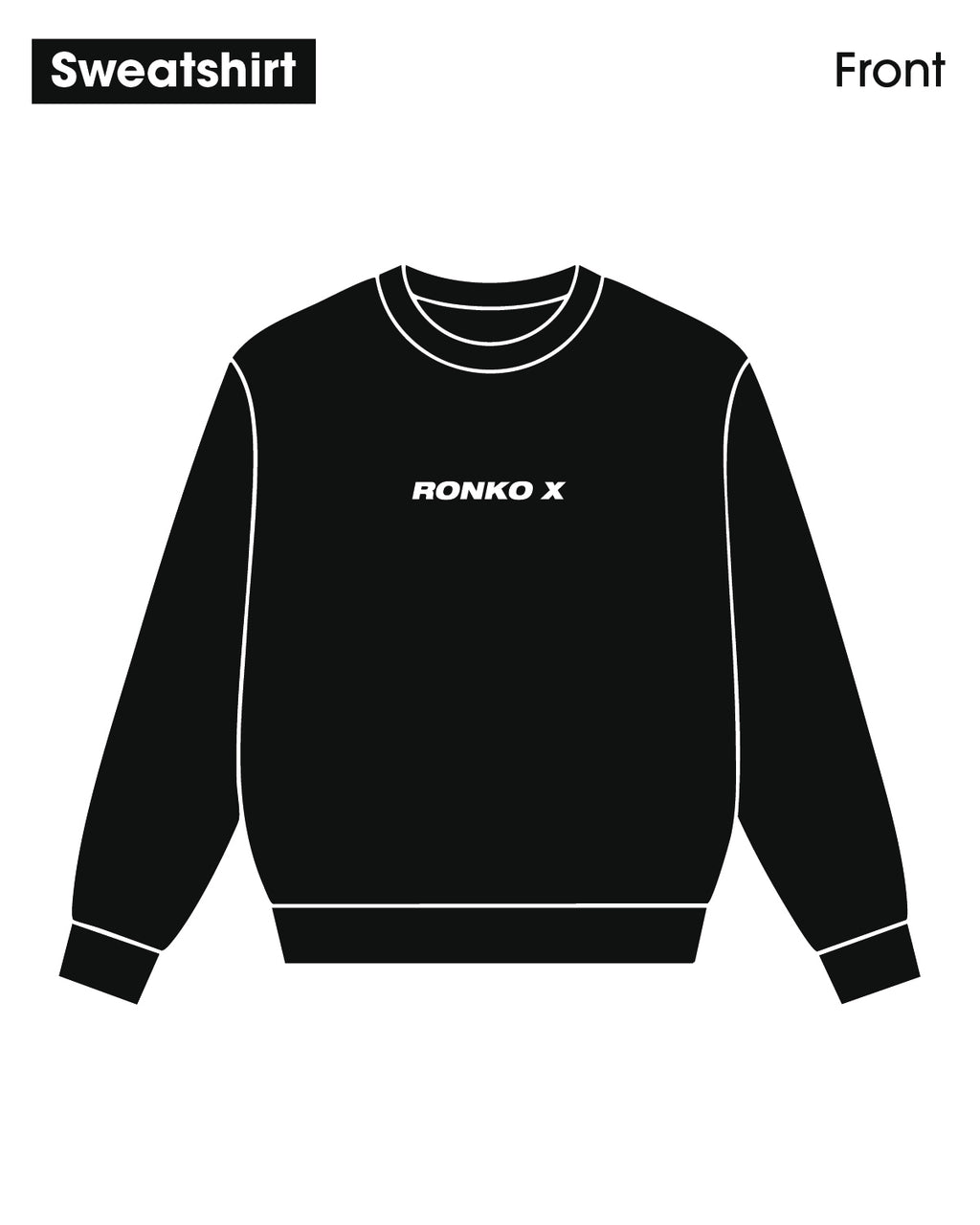 Sweatshirt – Gorilla | RonkoX No1 Edition