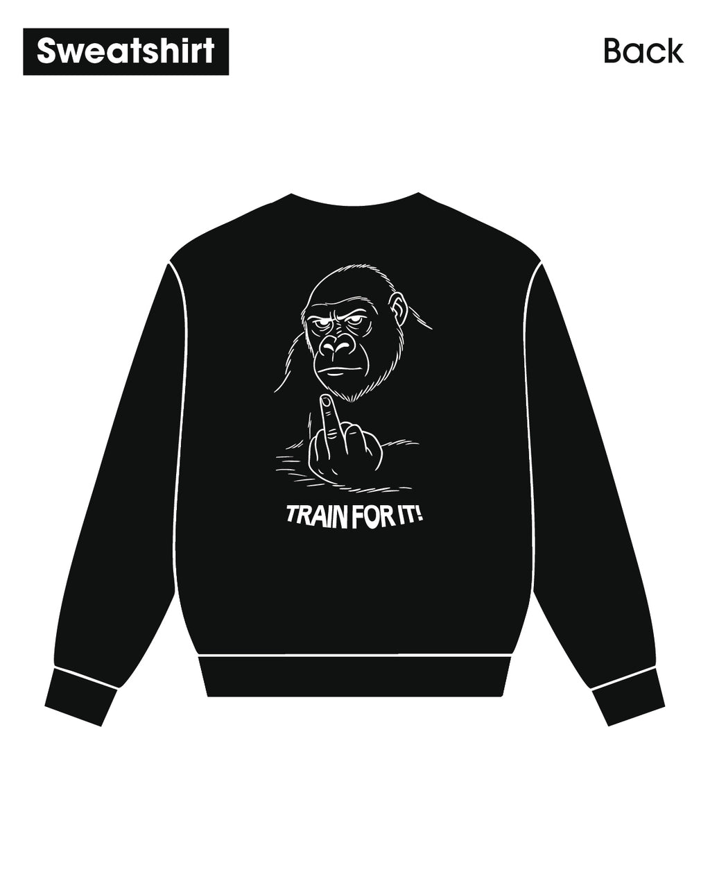 Sweatshirt – Gorilla | RonkoX No1 Edition