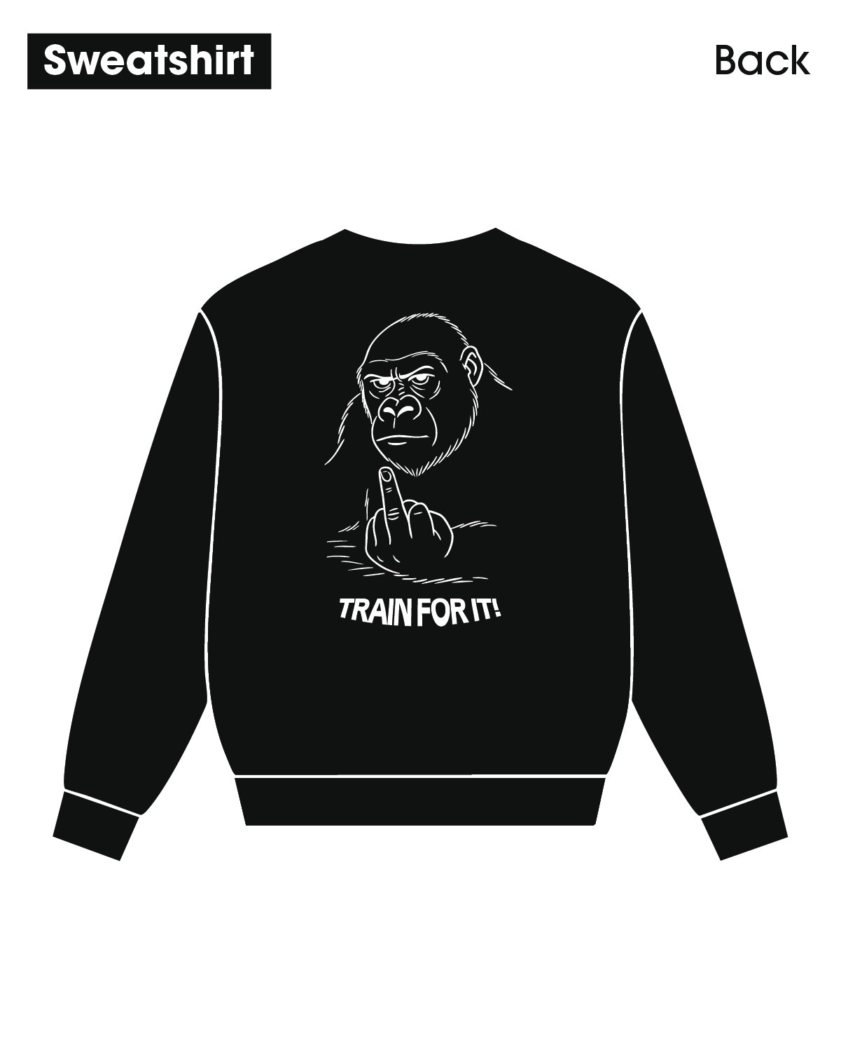 Sweatshirt – Gorilla | RonkoX No1 Edition