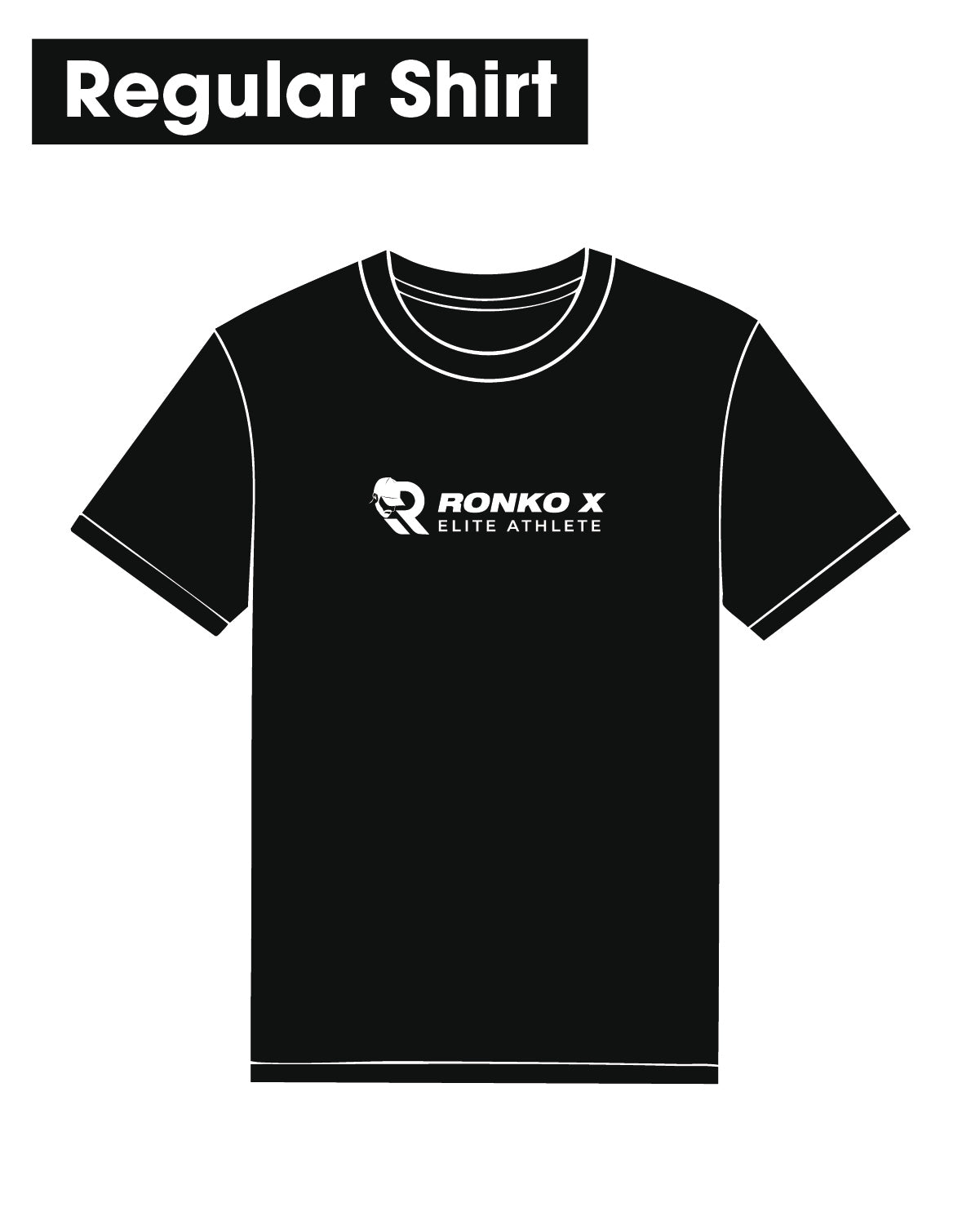 Regular Shirt – Train For It | RonkoX No1 Edition