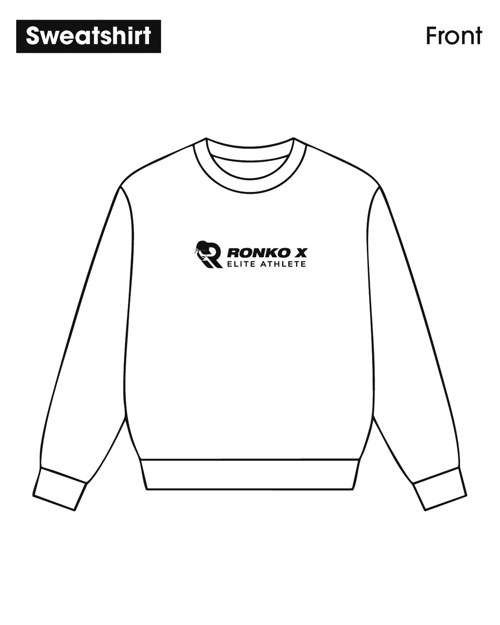 Sweatshirt – Basic Edition | RonkoX No1 Edition