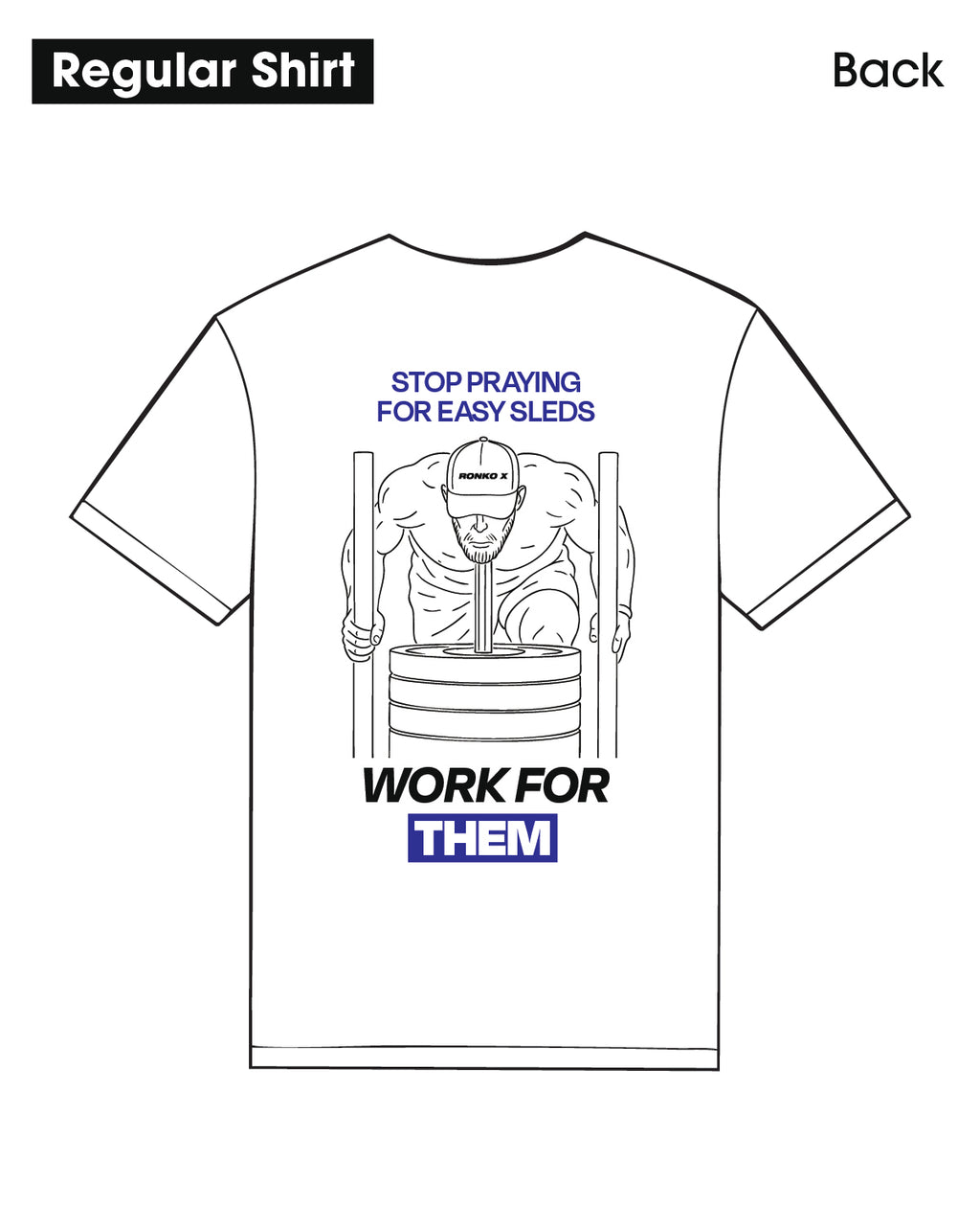 Regular Shirt – Sleds | RonkoX No1 Edition (Unisex)