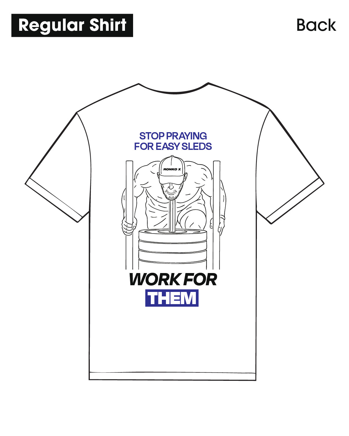 Regular Shirt – Sleds | RonkoX No1 Edition (Unisex)