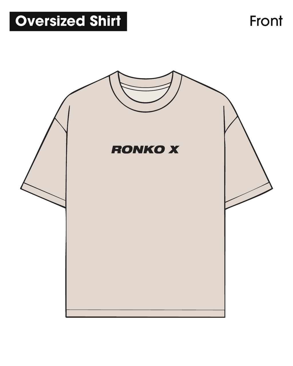 Oversized Shirt – Farmers Carry | RonkoX No1 Edition